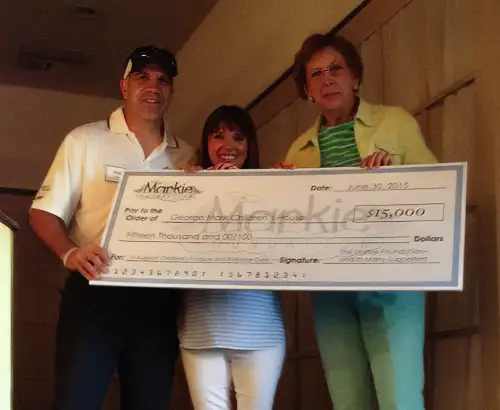 Donation to George Mark Children's House
